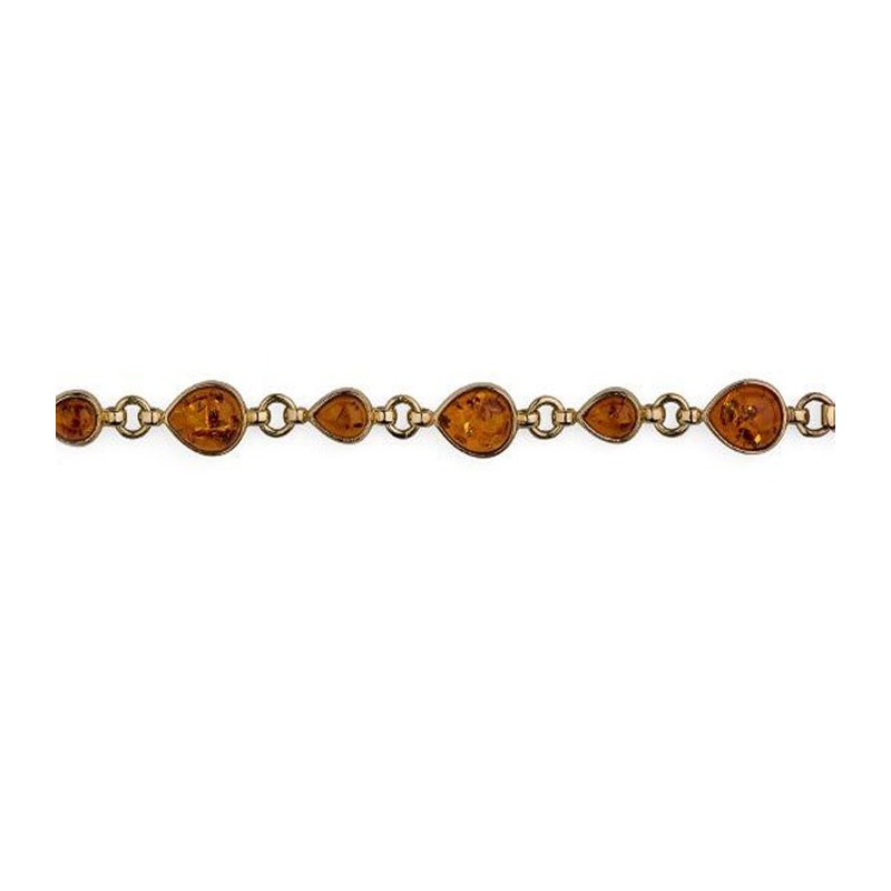 Gold Amber Bracelet Gold Amber Bracelet
