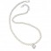Save 25% off RRP - D for Diamond Pearl Necklace with Locket