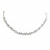 18ct white gold diamond necklet Diamond weight :5.46cts