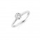18ct White Gold Diamond Solitaire Ring - 0.40cts