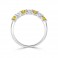 Natural Yellow Diamond Eternity Ring - Macintyres of Edinburgh
