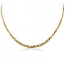 9ct Gold 'Palmier' Fancy Link 16" Necklace - Save £270 off High Street Price!