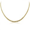 9ct Gold 'Palmier' Fancy Link 16" Necklace - Save £270 off High Street Price!