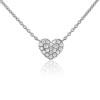 Diamond Heart Necklace - 40% OFF High Street Price 