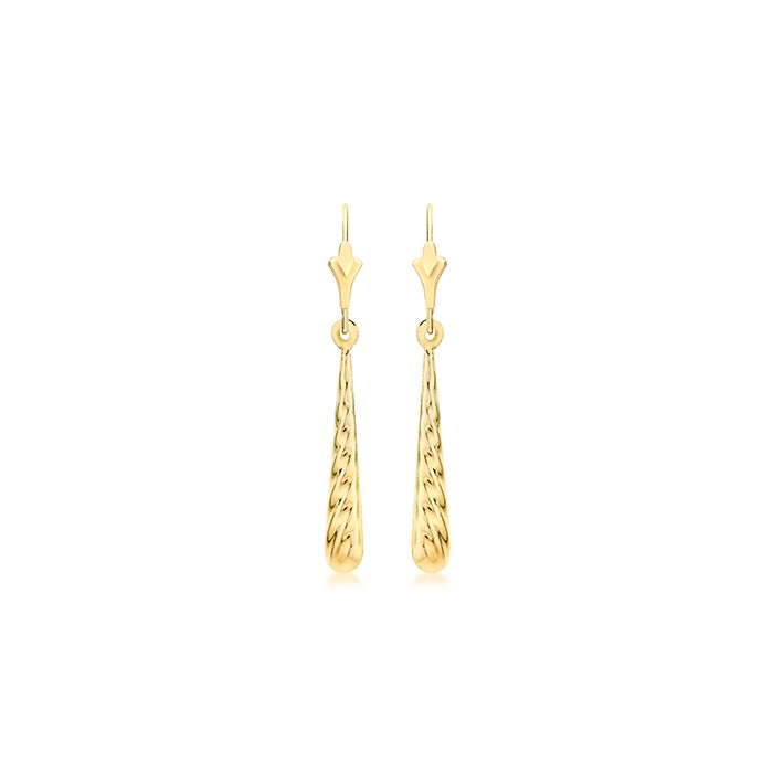 9ct Gold Drop Earrings