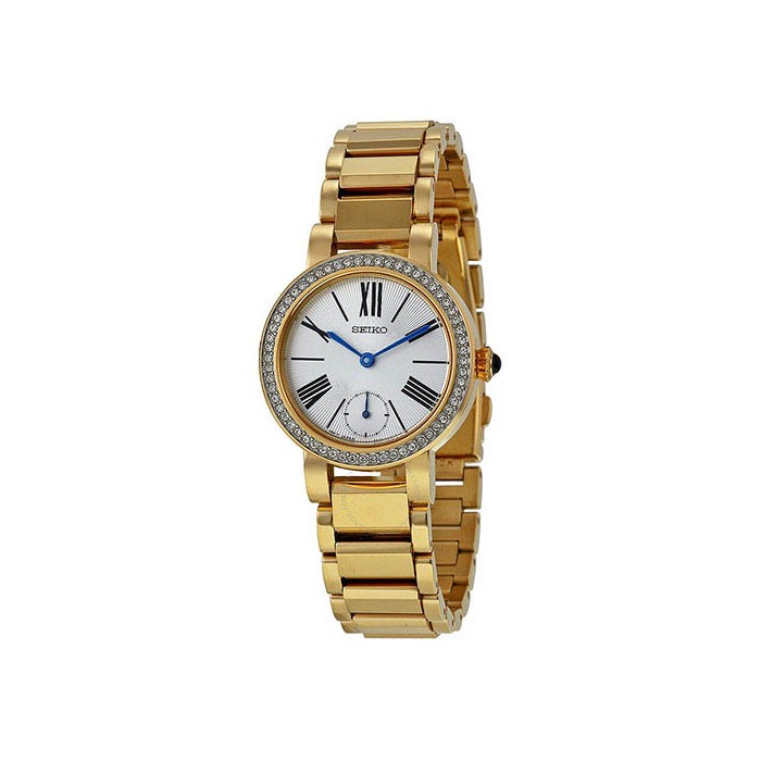 Seiko Conceptual Gold Plated Ladies Watch - SRK028P1 - Macintyres of  Edinburgh