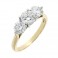 GIA 1.53 Carat 3 Stone Diamond Engagement Ring - Macintyres of Edinburgh