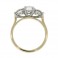 GIA 1.53 Carat 3 Stone Diamond Engagement Ring - Macintyres of Edinburgh