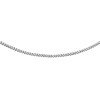 18ct White Gold 41cm/16 inch Diamond Cut Curb Chain for Pendant