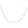18ct White Gold 41cm/16 inch Diamond Cut Curb Chain for Pendant