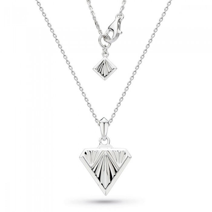 Kit Heath Empire Deco Diamond Shape 24"Necklace  - 90401