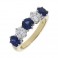 Sapphire eternity ring 1.45cts