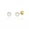 5.5 - 6mm cultured pearl stud earrings
