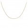 9ct Yellow Gold 16 to 18" Adjustable Curb Chaining Up Chain
