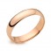 Ladies 18ct Rose Gold 4mm Court Wedding Band [Save 40% OFF High Street Prices]