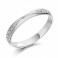 Platinum Crossover Shaped Diamond Wedding Ring [Save 40% off high street prices]