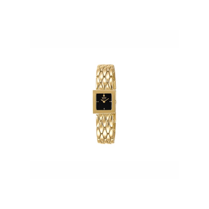 Citizen Ladies Gold Plated Bracelet Watch - EH9323-56E