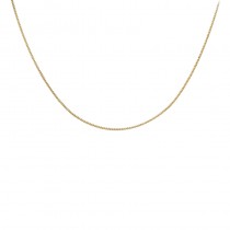 18ct Yellow Gold 16"Curb Chain