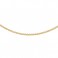 18ct Yellow Gold Diamond Cut Adjustable Chain 41cm/16" - 46cm/18"