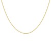 18ct Gold Curb Chain - 18"