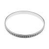 Tianguis Jackson Oxidised Silver Bangle - BT2211