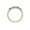 18ct Gold Ruby & Diamond Eternity Ring - R 0.26  D 0.15