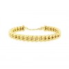 9ct Gold Curb Link Bracelet Bangle - Macintyres of Edinburgh