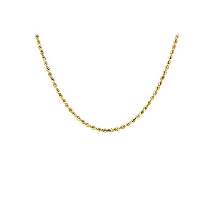9ct Gold 30-inch/76cm Rope Chain - 10.2g