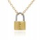 9ct Gold Padlock Necklace