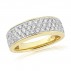 18ct Gold Pave Set Eternity Style 0.85ct Diamond Ring | Macintyres of Edinburgh