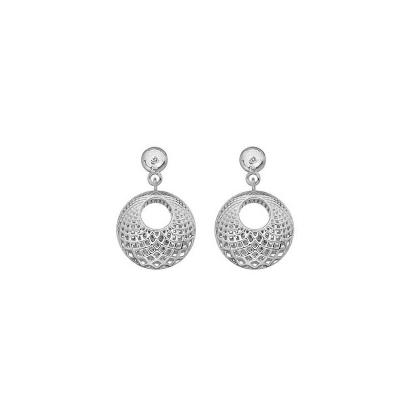 Hot Diamonds Quest Circle Earrings DE657 - £18 off RRP | Macintyres