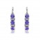 Tanzanite & Diamond Drop Earrings - Macintyres of Edinburgh