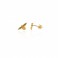 9ct Gold Bee Earring Studs - Macintyres of Edinburgh