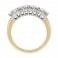 18ct Gold 4st Diamond Eternity Ring - 2.01cts