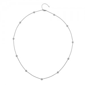 Hot Diamonds Tender Intermittent Silver Necklace - DN131