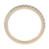 18ct Rose Gold Diamond Set Band - 0.42ct