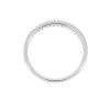 Platinum Millgrain 0.16ct Diamond Wedding Band - Macintyres of Edinburgh