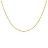 9ct Gold 16 to 18-inch Adjustable Curb Chain - 1.3g
