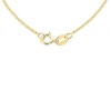 9ct Gold 16 to 18-inch Adjustable Curb Chain - 1.3g