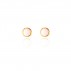 9ct Gold Mother of Pearl Stud Earrings - Macintyres of Edinburgh