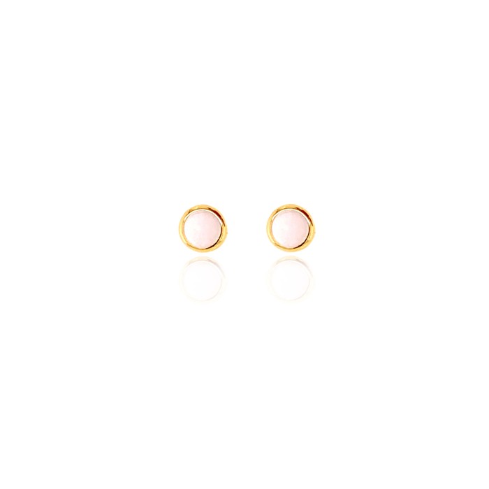 9ct Gold Mother of Pearl Stud Earrings