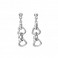 [Save 23% off RRP] Hot Diamonds Trio Triple Heart Earrings DE7102