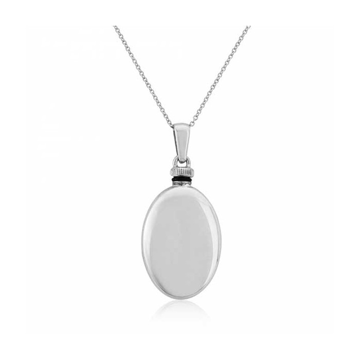 Silver photo locket discount pendant