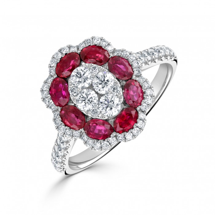 Ruby shop dress rings