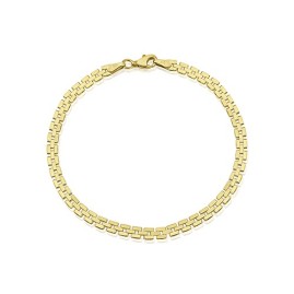 Petite 9ct Gold Panther Bracelet - Macintyres of Edinburgh
