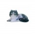 Saturno Silver Animals - Small Persian Cat - Macintyres of Edinburgh