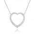 Fine Diamond 1.13ct Heart Necklace - Macintyres of Edinburgh