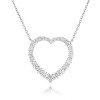 Fine Diamond 1.13ct Heart Necklace - Macintyres of Edinburgh
