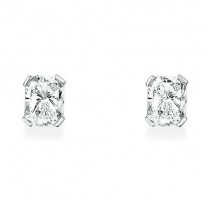 18ct White Gold Phoenix Cut Diamond Earrings - 0.49ct F/VVS