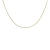 9ct Yellow Gold Adjustable 18 - 20 inch Curb Link Chain - Macintyres of Edinburgh
